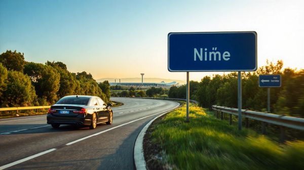 Top services de taxi pour transfert d'aéroport à Nîmes